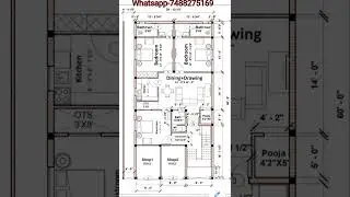 35X60 SFT House plan #shorts