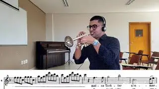 The Magic Flute &ndash; Queen of the Night aria (Mozart; Daniel Leal - Trompete)