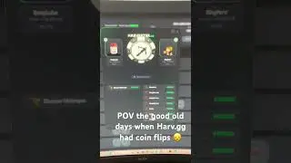Good old days of harvester.gg coin flips #coinflip #gamble #gambling #mm2 #mm2roblox #roblox