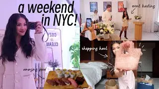 Finding balance in PA school: NYC trip, shopping, anxiety, studying
