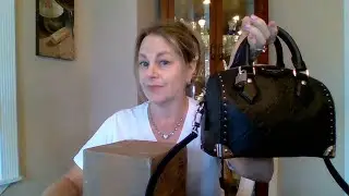 LOUIS VUITTON BLACK TRUNK SPEEDY 20 - WHAT'S IN IT? SWAROVSKI UNBOXING