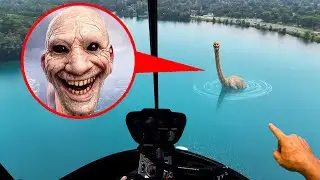 ДРОН СНЯЛ НАСТОЯЩЕГО WE SWAM TOO FAR IN THE OCEAN MONSTER В РЕАЛЬНОЙ ЖИЗНИ!!