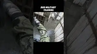 duo military training  #airsoft #airsoftcqb #milsim #paintballfit #warzone #combat #gaming #funny