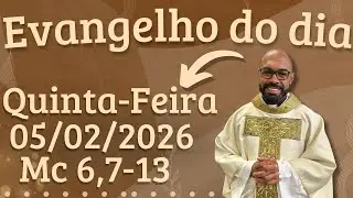 EVANGELHO DO DIA 05/02/2026 - HOMILIA DIÁRIA – LITURGIA DE HOJE - EVANGELHO DE HOJE -PADRE GUSTAVO
