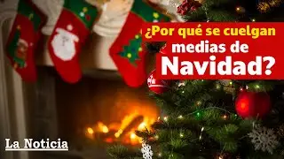 &iquest;Por qu&eacute; se cuelgan medias de Navidad en la chimenea?