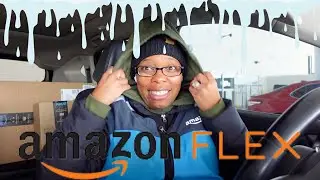 AMAZON FLEX | DELIVERING IN THE SNOW