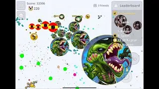 【Agar.io Mobile】Server Takeover with DeavLos Nonku Ringo