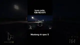 Mustang rtr spec drag tune Forza Horizon 5 #forzahorizon5
