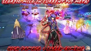 Saint Seiya: Awakening (KOTZ) - Scorpio Milo in Current PvP Meta! High Damage + Bleed Combo!