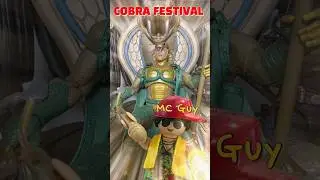 Invited rapper MC Guy at Cobra Festival💕 #gijoe #cobra #festival #classified #mcguy #spicy #shorts
