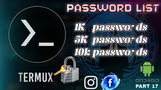 🔥 Password List Kaise Banaye 2025 | Create Custom Wordlist for Hacking in Termux 🔐