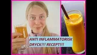 Bästa drycken för matsmältningen, återhämtningen & imunförsvaret, billigt recept!!!