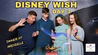 Travel to Arendelle on the Disney Wish Cruise! Castaway Cay, AquaMouse - Day 3
