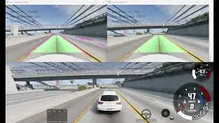 Autonomous Lane Detection & Keeping v2: Stable Highway Driving with CV+SCNN | BeamNG.tech