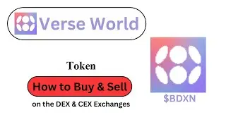 How to Buy and Sell Verse World ($VERSE) Token??