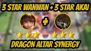 Best combo Dragon 6 Elementalis 2 weapons master:Freya + wan wan + Zilong + Akai 3 Star