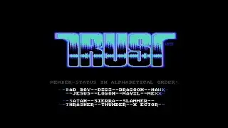 Commodore 64 demo: Trust - Just Trust (1990)
