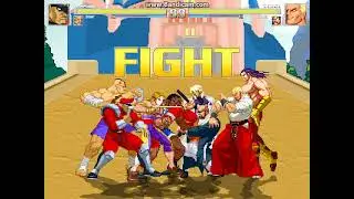 M.U.G.E.N - Four Heavenly Kings of Shadaloo (Capcom) vs. Howard Connection Bosses (SNK)