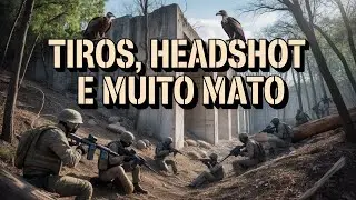 TIROS, HEADSHOT E MUITO MATO. GAMEPLAY DE AIRSOFT