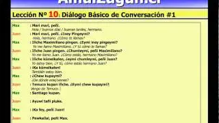 Curso de Mapudungun #10. Diálogo de Conversación Básico