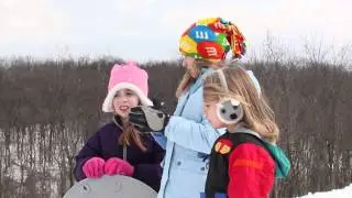 Twin Lakes - Peach Plaza Expansion Sledding 2013!