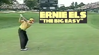 Ernie Els Swings 2002 PGA Championship
