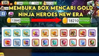 MEMBUKA BOX S DAN SS UNTUK MENCARI GOLD - NINJA HEROES NEW ERA