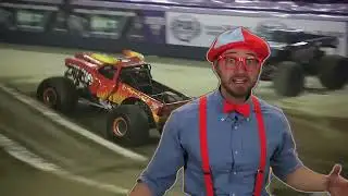 🚚 Learn to Count Monster Trucks | Numbers 1&ndash;10 with Blippi