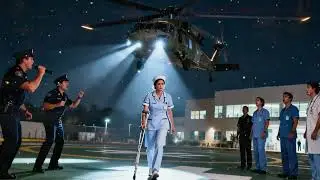 They Told The Limping Nurse To Stay Back | Until 4 Marine Helicopters Landed Demanding 'Angel Six'