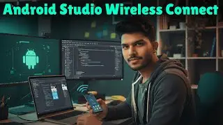 Connect Android Phone to Android Studio Wireless🔥 | ADB WiFi Plugin + SCRCPY Screen Share Setup