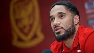 WALES V SERBIA PRESS CONFERENCE: Ashley Williams
