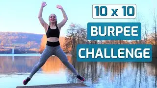 Burpee Challenge | Full Body High Intensity Cardio Workout - No Equipment