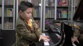 George Wang Plays Six Variations in G Major, WoO 70. By Ludwig van Beethoven