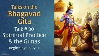 Spiritual Practice & the Gunas &bull; Talk 80 on the Bhagavad Gita by Swami Nirmalananda