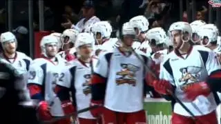 Ryan Sproul takes the feed from Nosek and hits the Top Corner Short Side