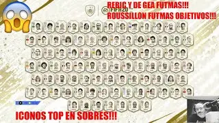 ROUSSILLON FUTMAS OBJETIVOS! | REBIC Y DE GEA FUTMAS! | SBC DESAF&Iacute;O FUTMAS! | ME SALE CAMINANTE!!!