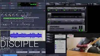 Simple linux guitar setup and demonstration