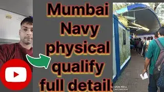 Navy Physical Mumbai full details video 