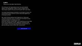 Uplink - Welcome to the Test Machine