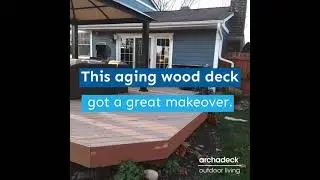 Redecking Project | Deck Renovation Lisle IL | Lisle Deck Builder | Wood Deck Design | Archadeck
