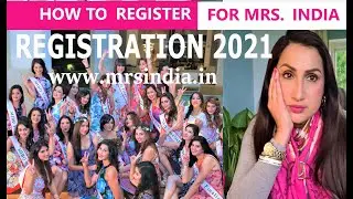 HOW TO REGISTER FOR MRS. INDIA: Pageant registration  2021  tips with Bir Kaur Dhillon