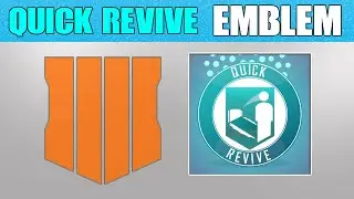 Black Ops 4 - Quick Revive Emblem Tutorial By StoneGash