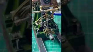 Stuart D10 running in reverse at 7psi on air