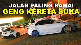 SIANG MALAM MEMANG JALAN PALING GIL4 GENG KANJO !