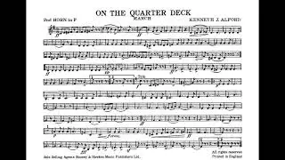 On the Quarterdeck - F HORN 2