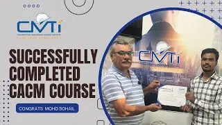 Mohd Sohail | Guru Nanak Dev Engineering College | Bider to Bangalore | CACM+BIM Training at CMTI