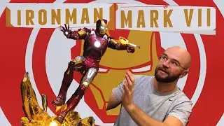 IRON MAN MARK VII STATUE MAQUETTE SIDESHOW UNBOXING 2020