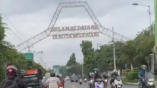 POV Sidoarjo - Mojokerto | Tidak Ada Sinar Matahari Pagi | Full No Cut Suara Asli Jalanan 12/01