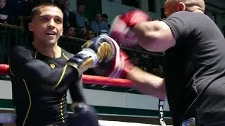 Lee Selby: SHOWS OFF! SPEED, POWER, NO LOOK PAD WORK! vs Eric Hunter