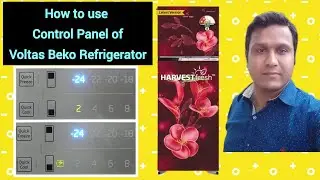 How to Use Temperature Control Panel in Voltas Beko Frost Free Refrigerators
